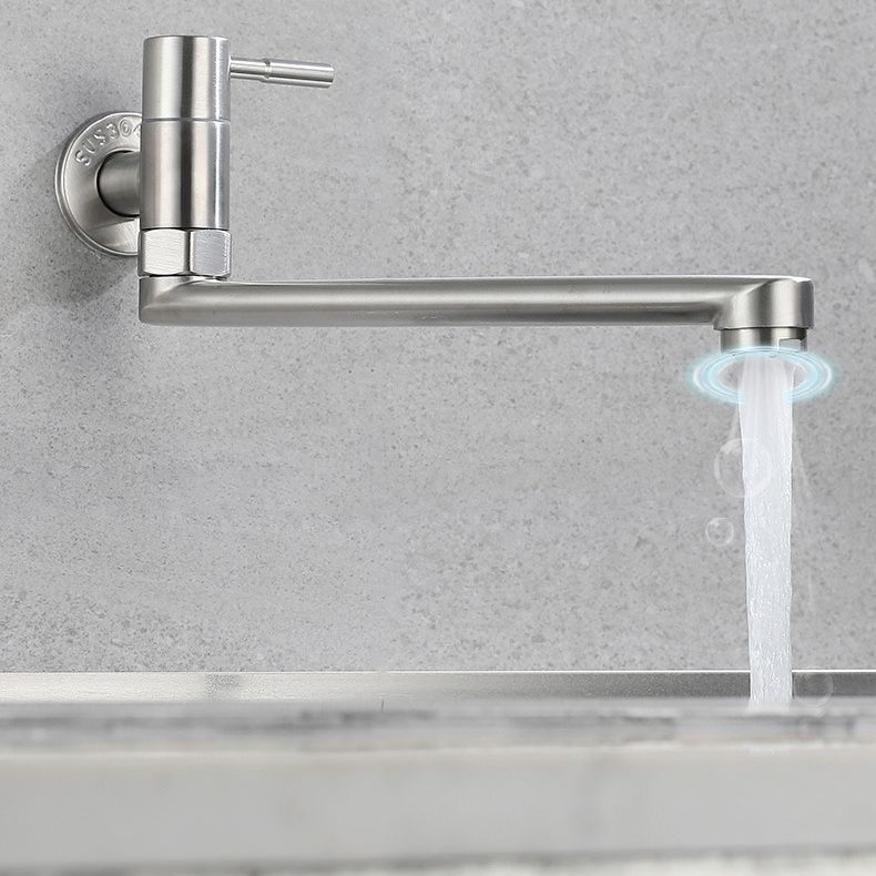 Stainless Steel Wall-Mounted Pot Filler