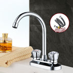 High Arch Brass Bathroom Faucet