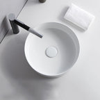 Modern Ceramic Round Vessel Sink