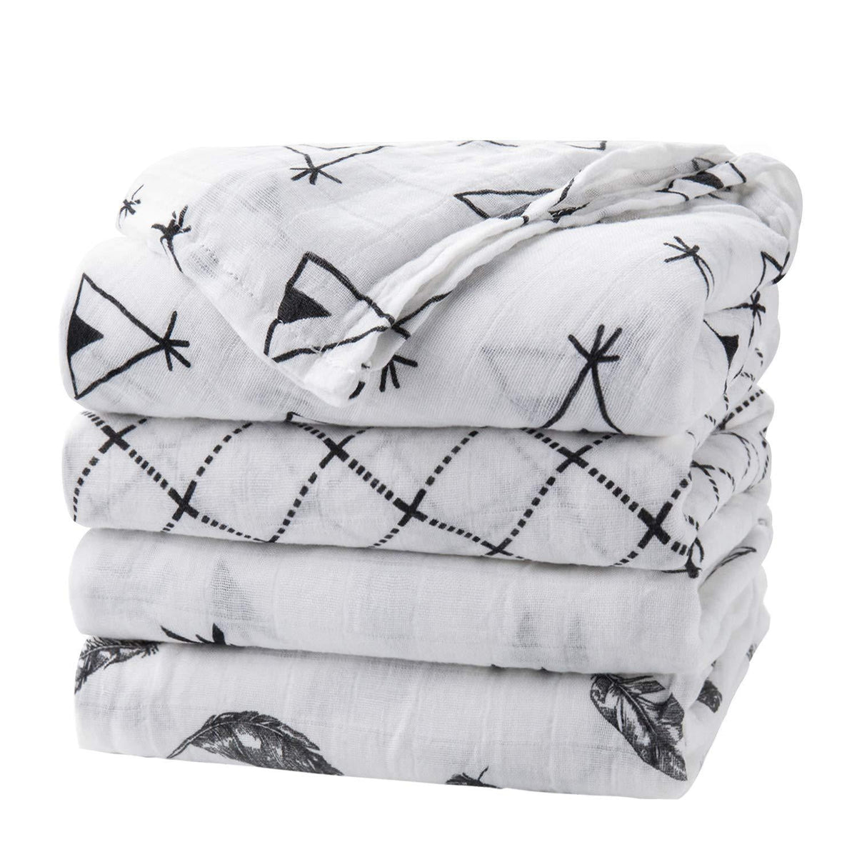 Soft Cotton Muslin Swaddle Blanket