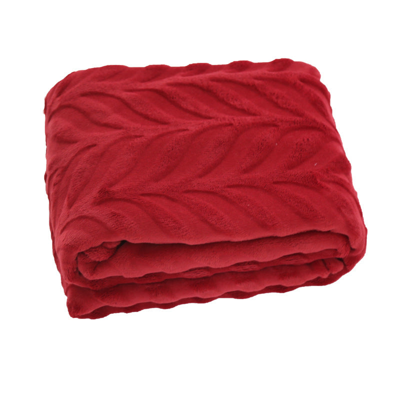 Gemütliche Fleece-Wohndecke