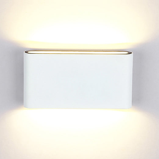 Rechteckige LED-Wandleuchte