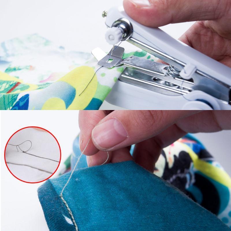Mini tragbare Handnähmaschine