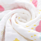 Soft Cotton Multi-Printed Baby Blanket