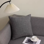Cotton Linen Pillowcases for Decorative Couch and Chair Cushions