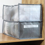 7-Fächer Kleiderschrank-Organizer aus Netzstoff