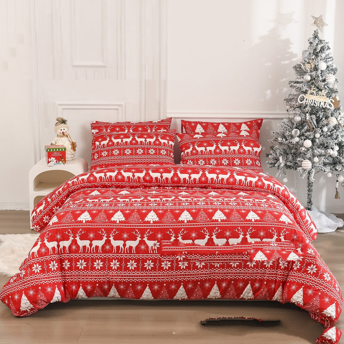 Christmas Eve Down Duvet Set
