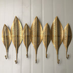 Decorative Leaf Wall Hook Rack