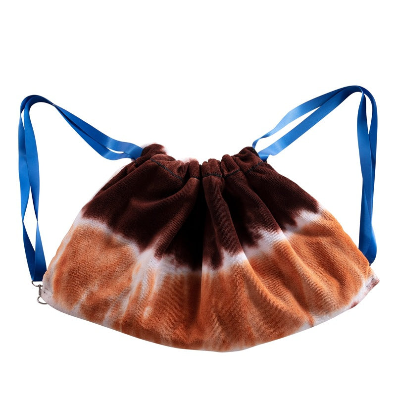 Loungesessel-Kissen mit buntem Batikmuster