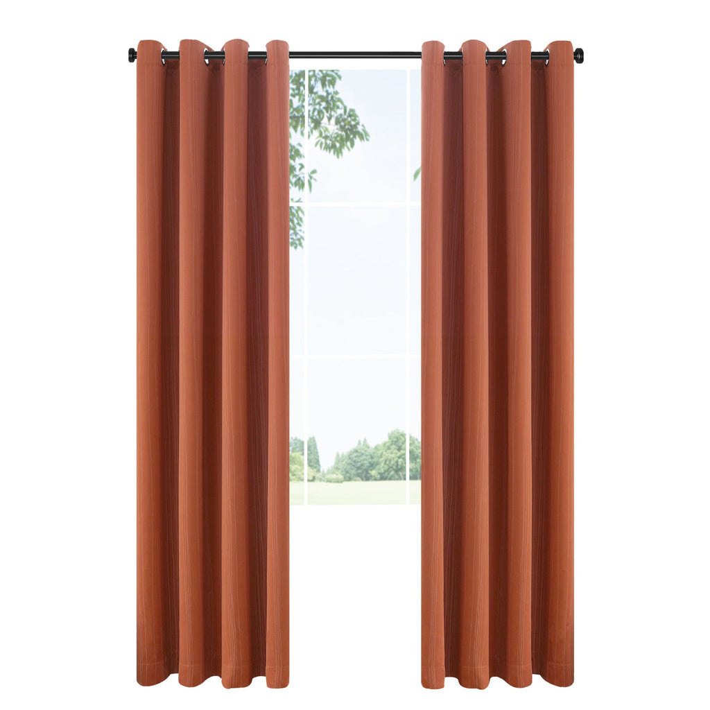 Bettwäsche-Set aus Baumwollsatin mit feiner Streifenoptik