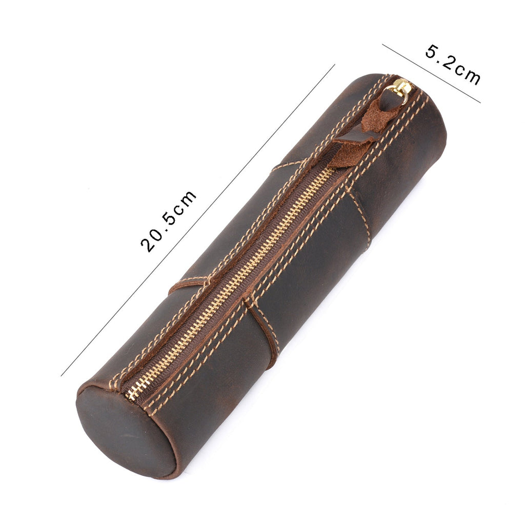 Leather Pencil Case Roll