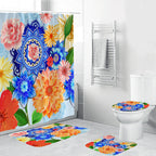 Floral Badezimmer-Set