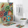 Floral Badezimmer-Set