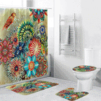 Floral Badezimmer-Set