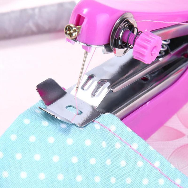 Mini tragbare Handnähmaschine