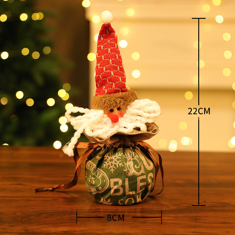 Decorative Christmas gift wrapping