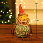 Decorative Christmas gift wrapping