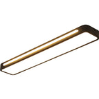 Deckenleuchte Acryl LED 48 cm flach für Flur Schlafzimmer modern