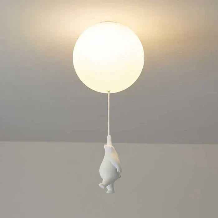 Kinder-Deckenleuchte Bär und Ballon