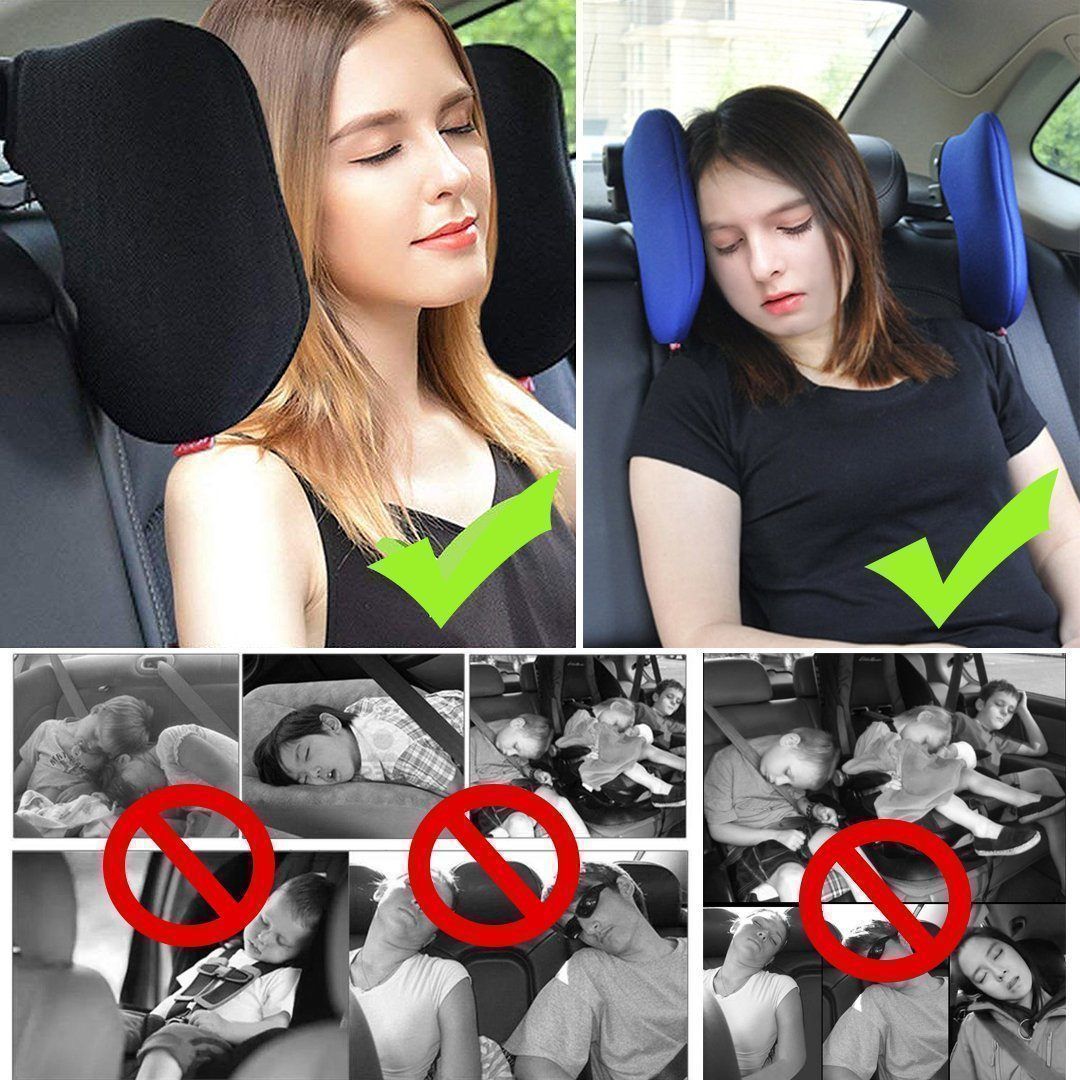 Auto-Kopfstütze für Kinder und Erwachsene