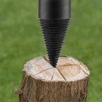 Brennholz-Bohrer mit Rundschaft