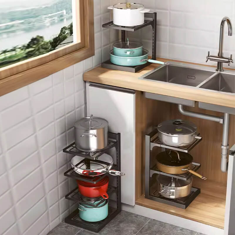 Adjustable Kitchen Storage Rack