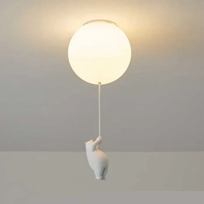 Kinder-Deckenleuchte Bär und Ballon