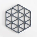 Silicone Coaster with Geometric Design
