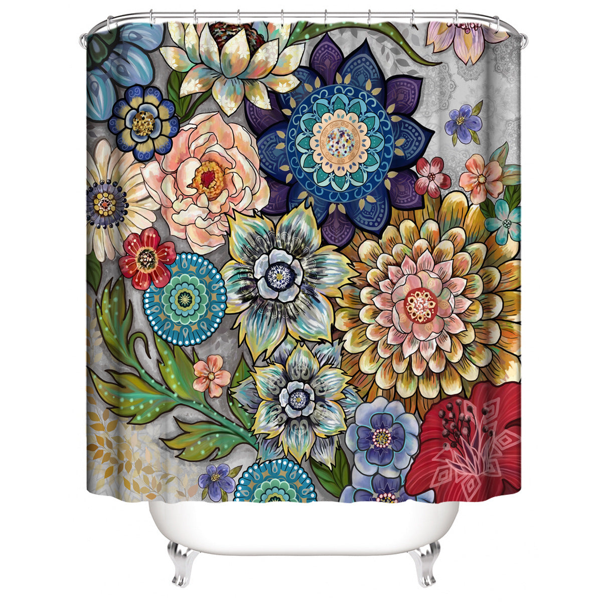 Floral Badezimmer-Set