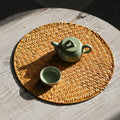 Handcrafted Round Serving Platter