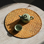 Handcrafted Round Serving Platter