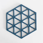 Silicone Coaster with Geometric Design