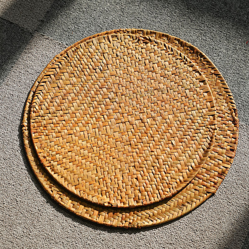 Handcrafted Round Serving Platter