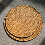 Handcrafted Round Serving Platter