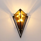 Diamond-Shaped Wall Sconce
