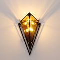 Diamond-Shaped Wall Sconce
