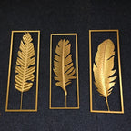 Elegant Decorative Feather Wall Art