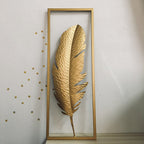 Elegant Decorative Feather Wall Art