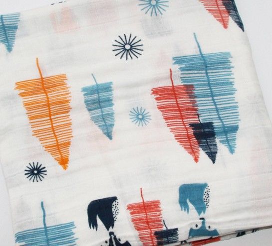 Soft Cotton Muslin Swaddle Blanket