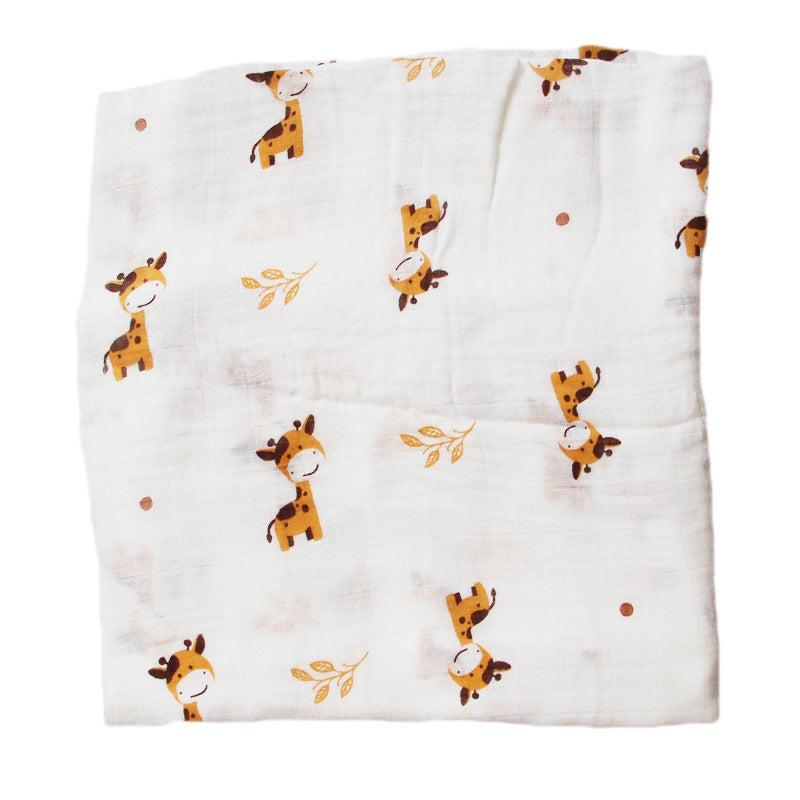 Soft Cotton Muslin Swaddle Blanket