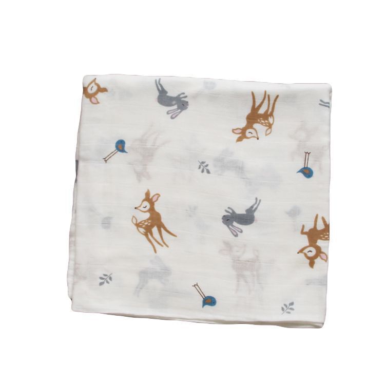 Soft Cotton Muslin Swaddle Blanket