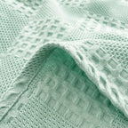 Organic Cotton Waffle Blanket