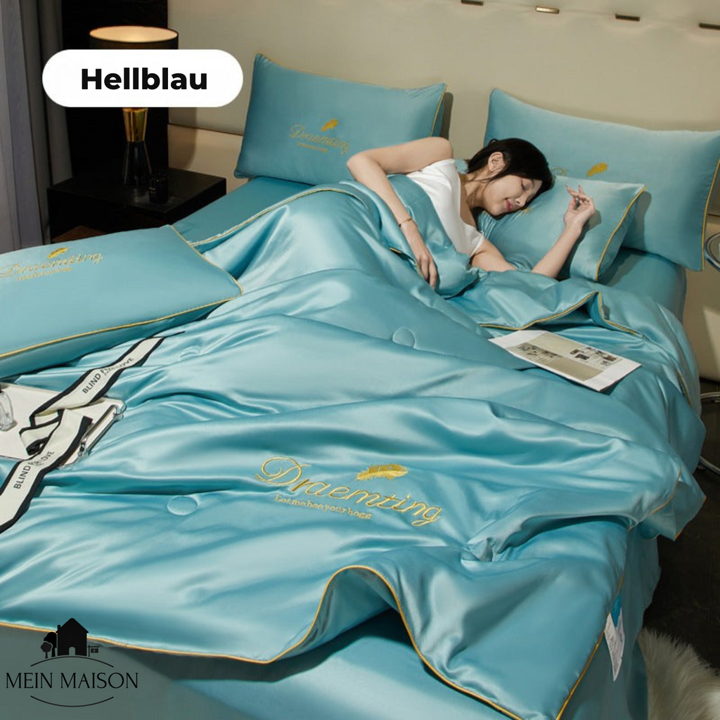 CoolBreeze Ice Silk Summer Blanket