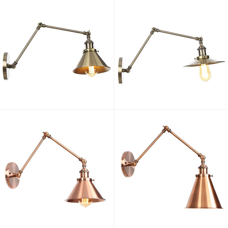 Industrial Swing Arm Wall Light