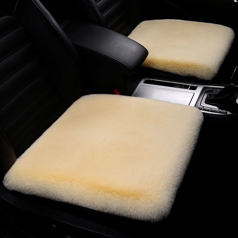 Sheepskin Seat Cushion – Warm Wool Car & Home Pad