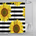 Floral Decorative Shower Curtain