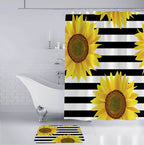 Floral Decorative Shower Curtain