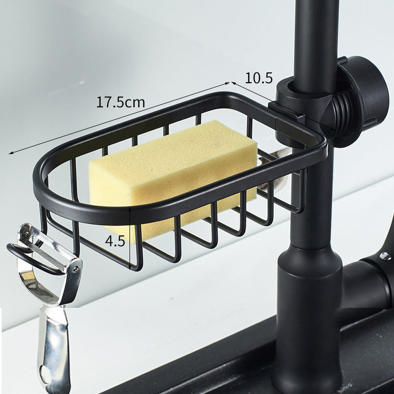 Shower Holder for Shampoo & Soap – Stainless Aluminium – No Drilling