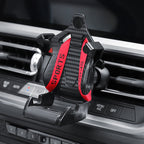 Racing seat phone holder