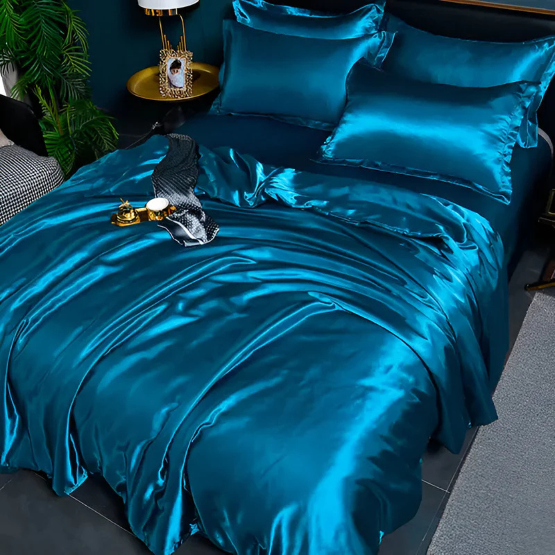 Silk-Finish Bedding Set
